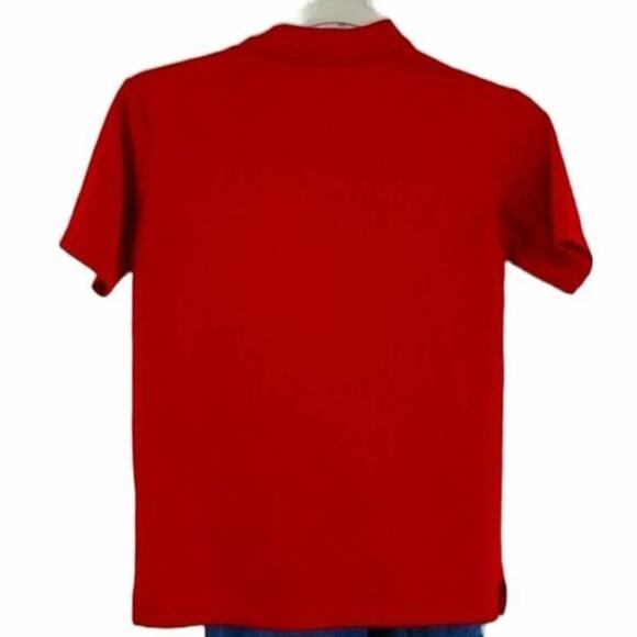 Excellent condition Chaps Boys' Polo Shirt - Size Medium (10/12), Red - Picture 6 of 7